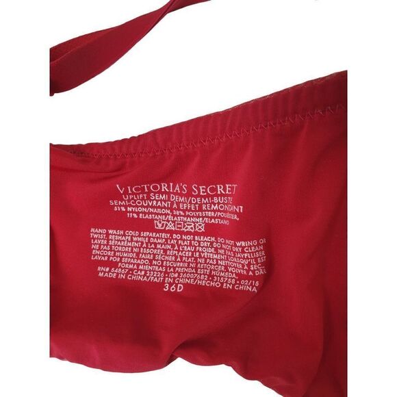 Victoria's Secret 36D T-Shirt Semi Demi Lightly Lined Bra 36D NWOT - Picture 9 of 9